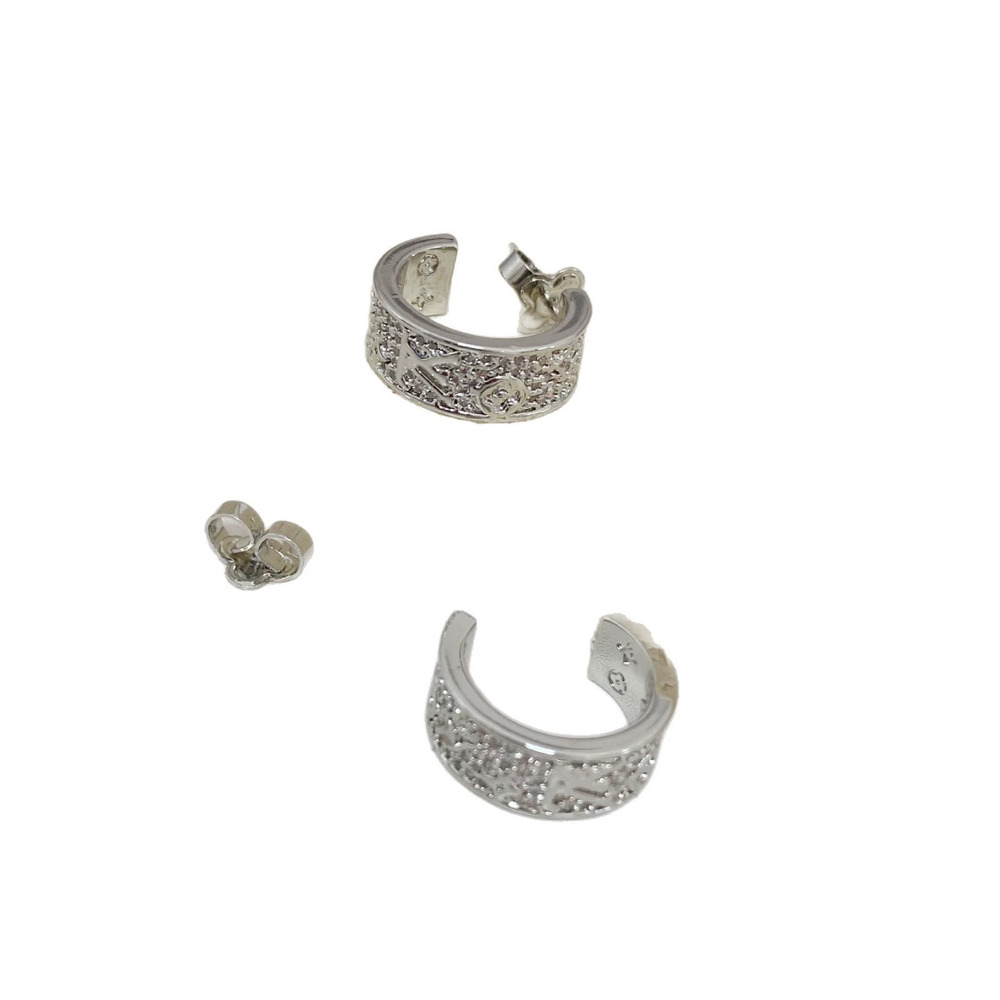 Tory Burch Geometric Rhinestone Earrings - Picture 5 of 7